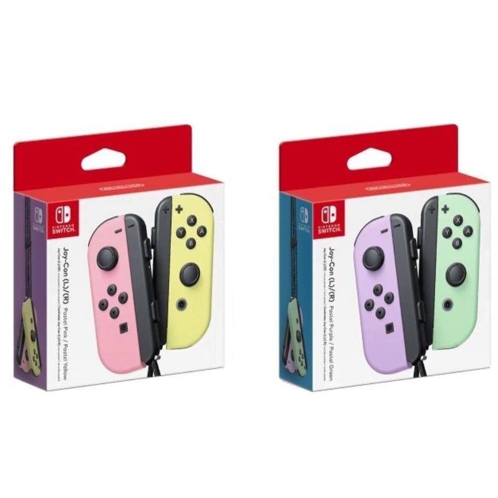 任天堂Switch 原廠Joy Con 左右控制器紫綠/粉黃台灣公司貨- PChome 24h購物