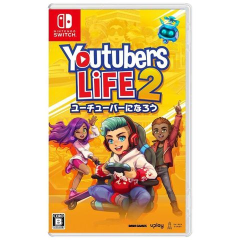 Nintendo 任天堂 【南紡購物中心】  Switch 模擬主播 Youtubers Life 2 國際版 支援簡體中文