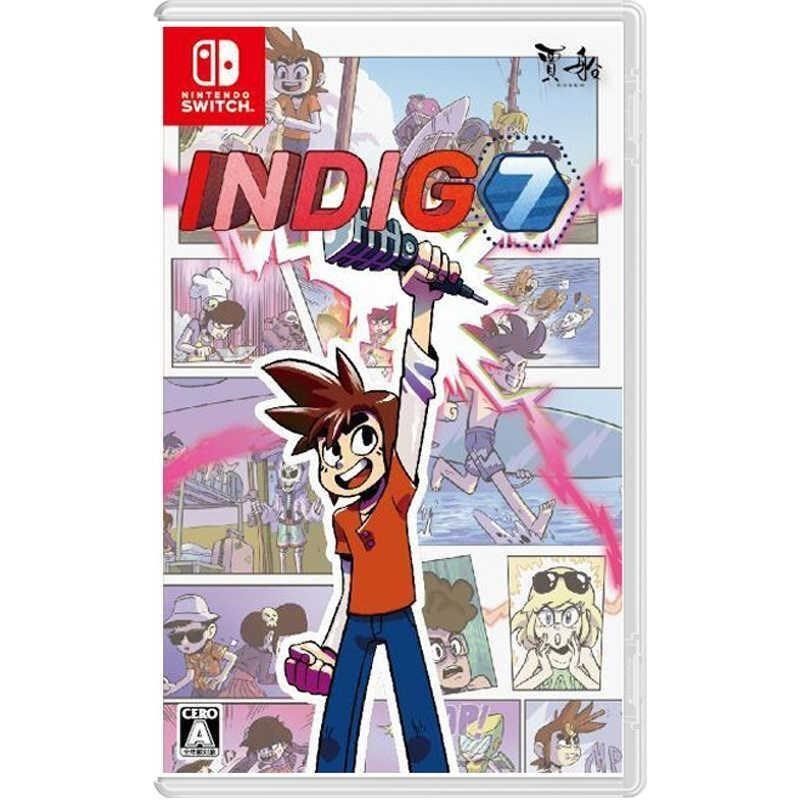 Nintendo 任天堂 Switch NS Indigo 7 靛藍色7 : 愛的冒險 國際版
