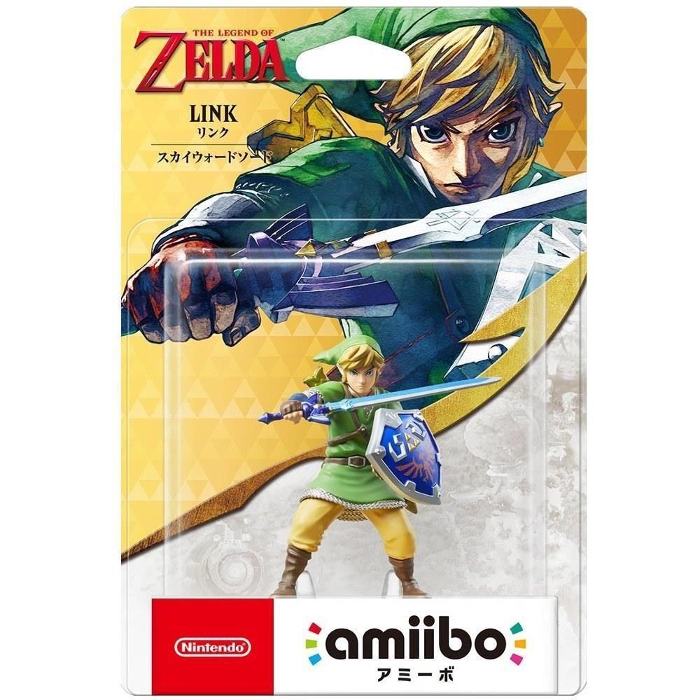 Nintendo 任天堂 【南紡購物中心】 amiibo 林克【薩爾達傳說禦天之劍系列】天空之劍台灣公司貨 全新現貨