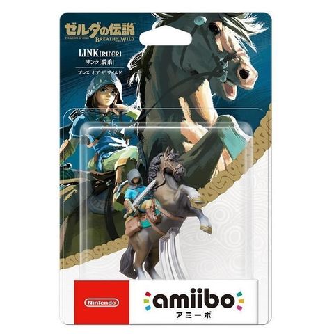 Nintendo 任天堂 【南紡購物中心】 amiibo  林克騎乘【薩爾達傳說曠野之息系列】 台灣公司貨 全新現貨