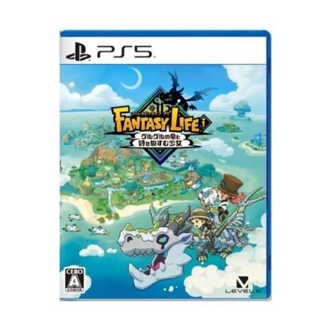 PlayStation PS5 奇幻生活i 轉圈圈的龍和偷取時間的少女 國際版 支援中文