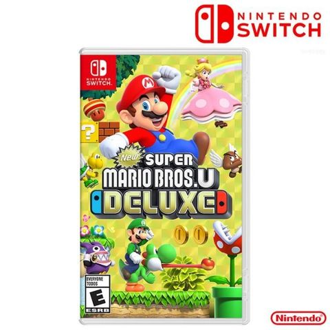 公司貨 Nintendo Switch 遊戲片 New 超級瑪利歐兄弟 U 豪華版 《版本隨機出貨 保證支援繁體中文》