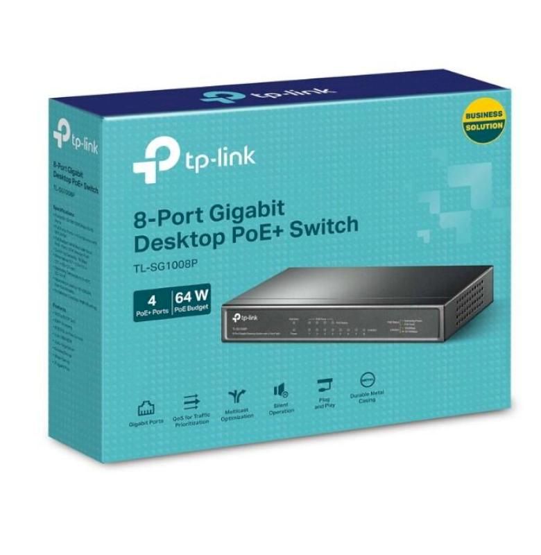  TP-Link SG1008P 8埠 Gigabit埠 網路交換器 交換器