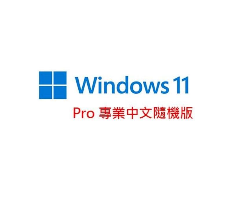  Microsoft 微軟 Windows 11 專業中文版 64位元隨機版