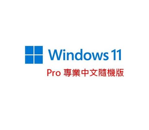 Microsoft 微軟 Windows 11 專業中文版 64位元隨機版