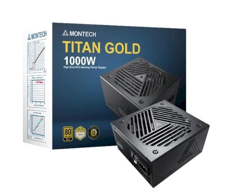  Montech TITAN GOLD 1000W 全模 金牌 電源供應器