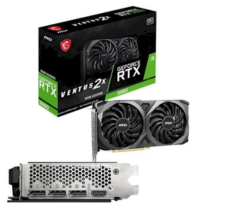  MSI 微星 RTX 3060 VENTUS 2X 8G OC 顯示卡 3060 顯卡