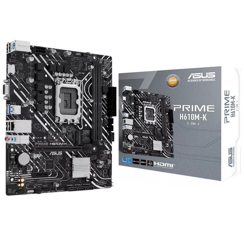  ASUS 華碩 PRIME H610M-K-CSM 主機板