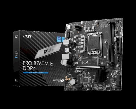 MSI 微星 PRO B760M-E DDR4 主機板