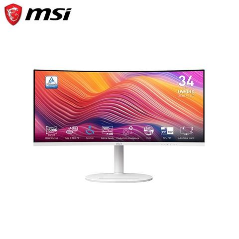 MSI 微星 Modern MD342CQPW 34型 曲面美型螢幕