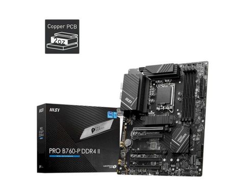 MSI 微星 PRO B760-P DDR4 II 主機板