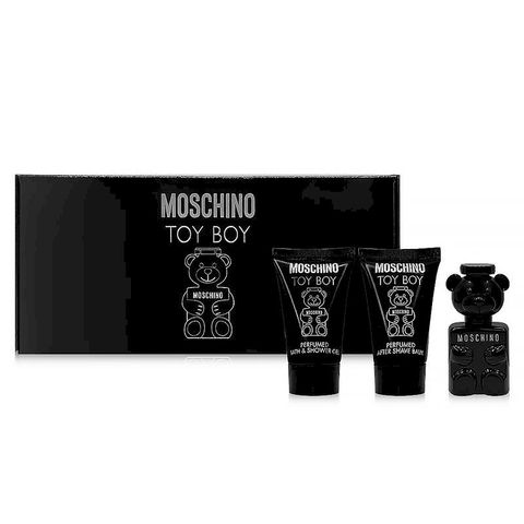 Moschino TOY BOY 熊芯未泯男性淡香精迷你禮盒