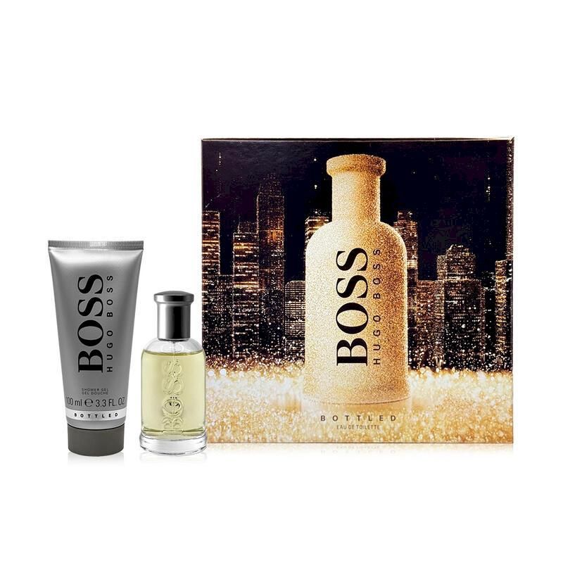  Hugo Boss 自信男性淡香水禮盒淡香水 50ML+沐浴膠 100ML