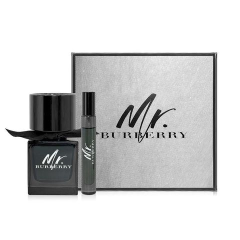 Burberry Mr. Burberry 男性淡香精禮盒(淡香精 50ml+淡香精 7.5ml)