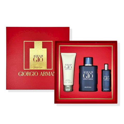 Giorgio Armani 亞曼尼 深邃寄情水男性淡香精禮盒