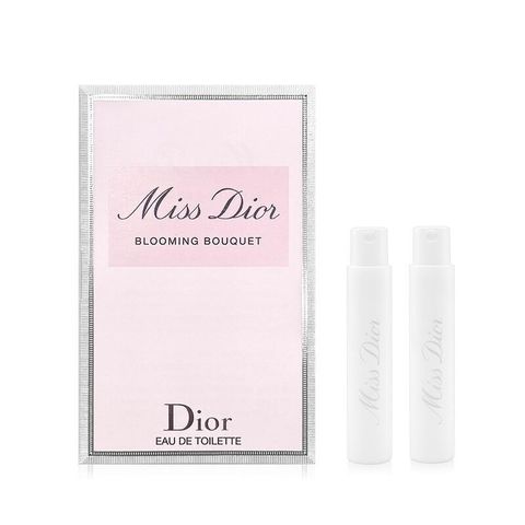 Dior 迪奧 Miss Dior 花漾女性淡香水 1ml 試管小香(2入組)