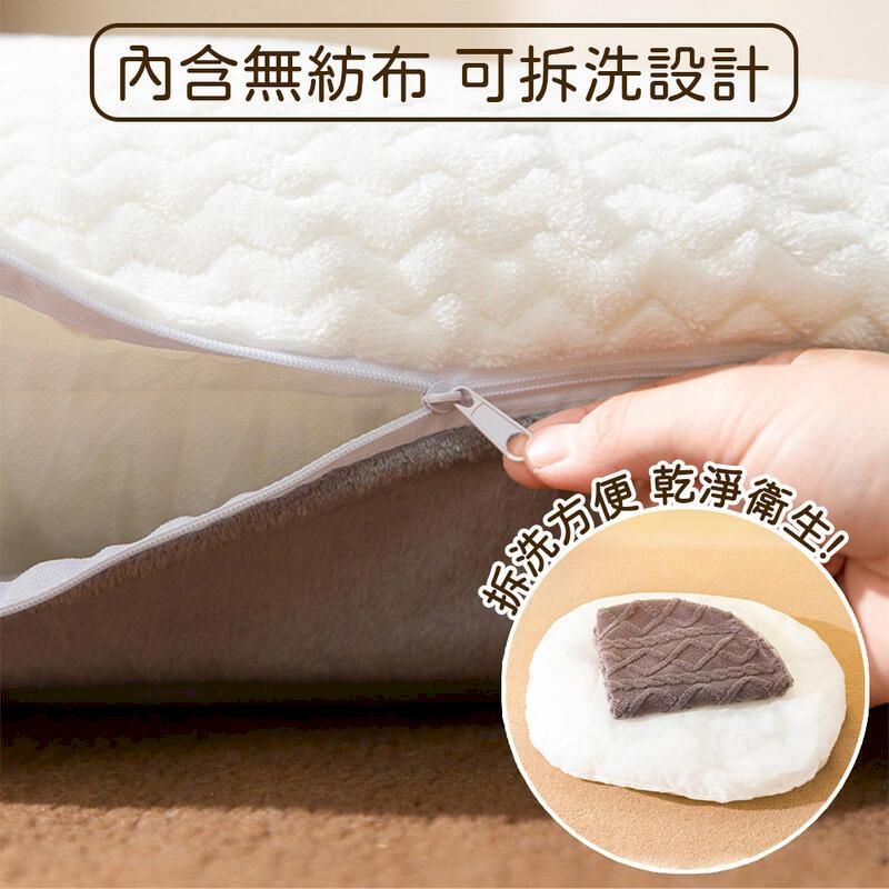 內含無紡布 可拆洗設計拆洗方便乾淨衛生!