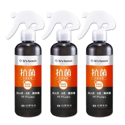 台塑生醫 《台塑生醫》Dr's Formula抗菌防護噴霧255g (3入)