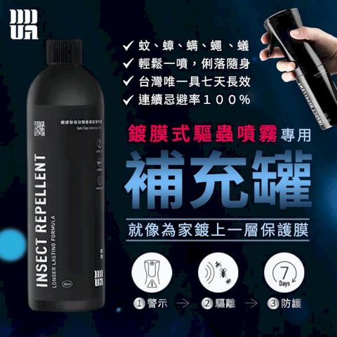 DUDA CLEAN 毒打 鍍膜式超長效驅蟲噴霧補充罐 350ml