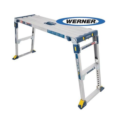 美國Werner 多功能伸縮工作平台梯 /組 AP-2030MP3