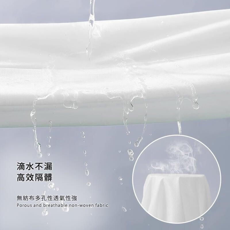 滴水不漏高效隔髒無紡布多孔性透氣性強Porous and breathable non-woven fabric