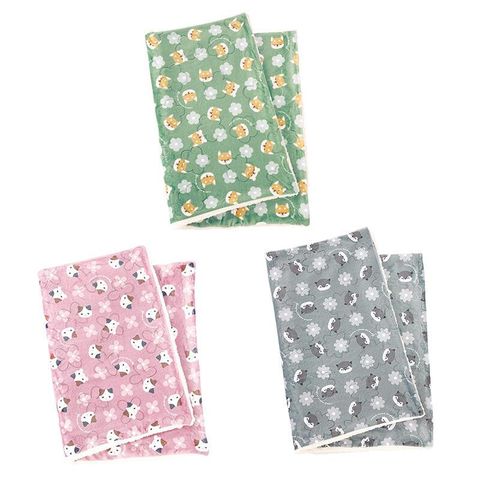 【日本LIV HEART】溫活可愛動物保暖毛毯(3款可選)小毯子
