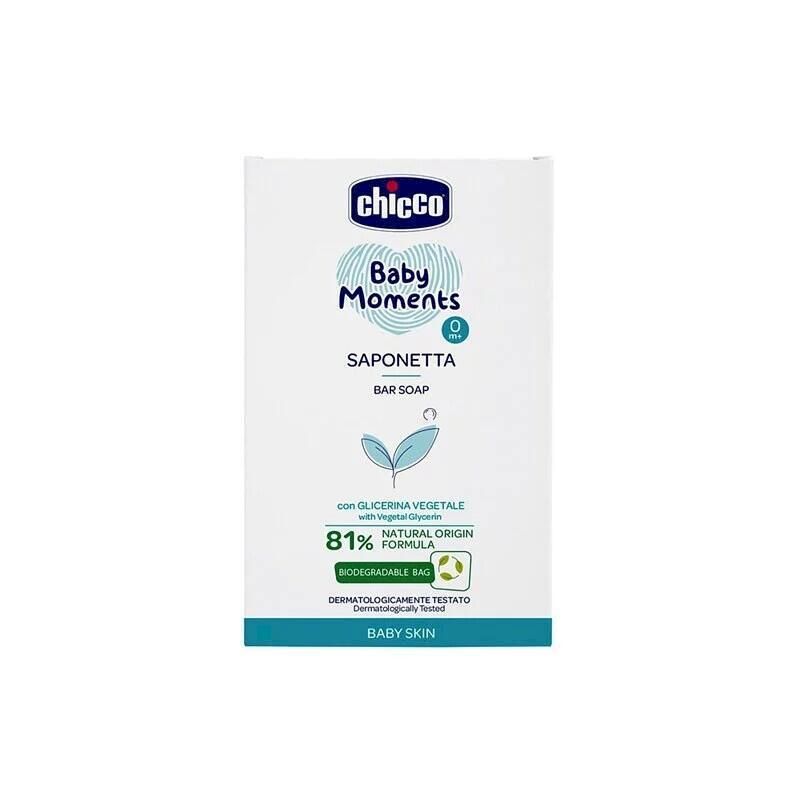  CHICCO-寶貝嬰兒植萃香皂100g*4個