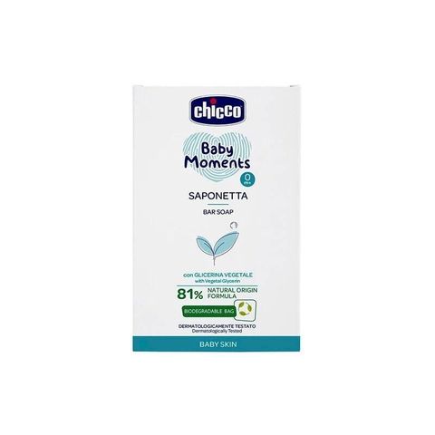 CHICCO-寶貝嬰兒植萃香皂100g*4個