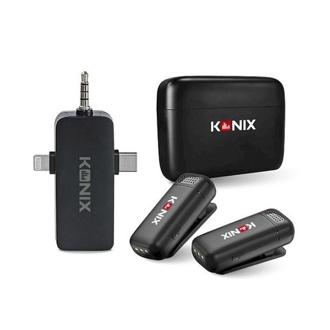 【KONIX】G2 多功能無線麥克風- 充電盒組