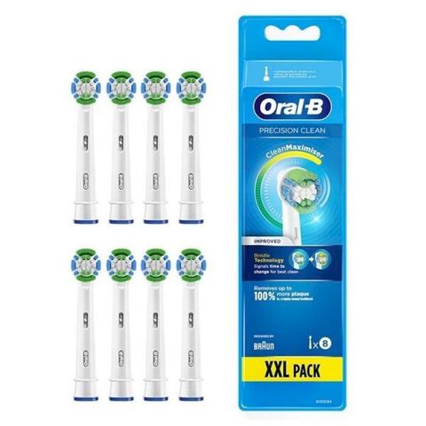 Oral-B 歐樂B基礎清潔杯型彈性刷頭EB20-8(8入)