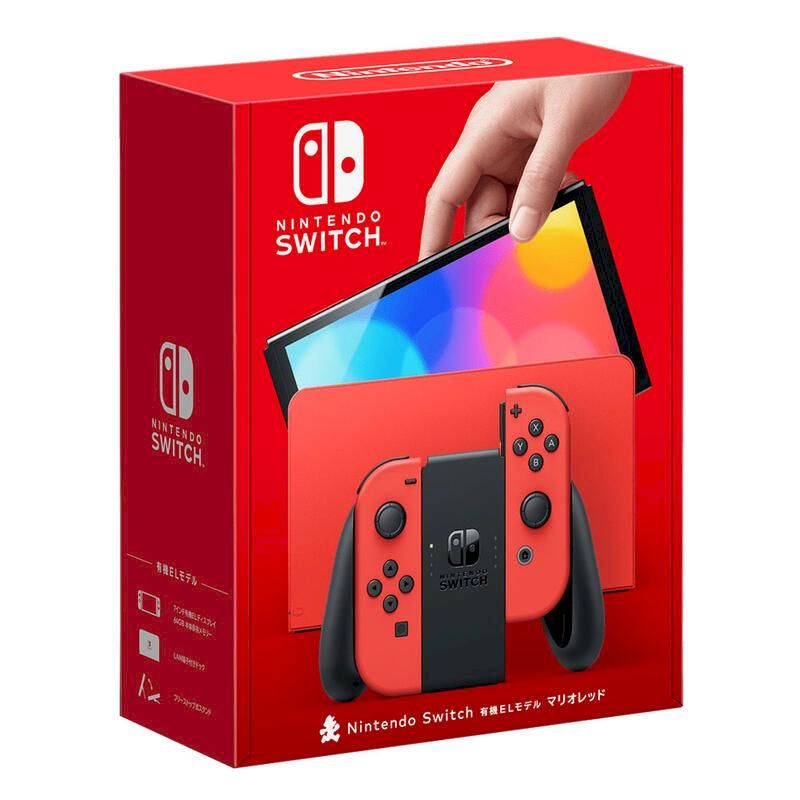 NINTENDOSWITCHELモデルང་NINTENDOSWITCHSWITCHBNintendo Switch 有機ELモデル マリオレッド