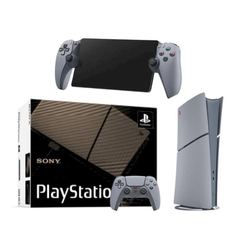  PS5 Slim 數位版-30週年限量版組合包+PS Portal 遙控遊玩機 30週年限量版 台灣公司貨