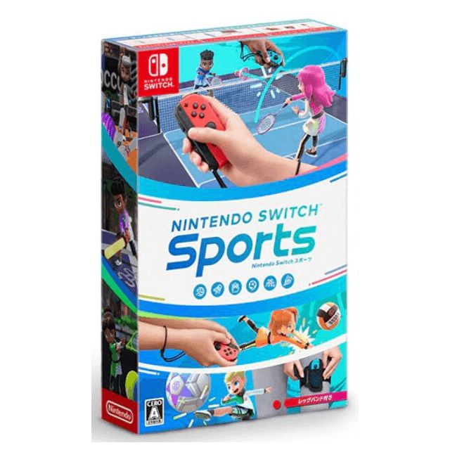 Nintendo 任天堂 NS Switch 運動《Sports》 中文版 盒裝含綁腿帶