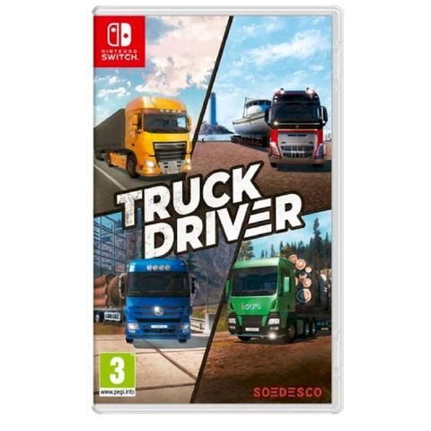 Nintendo 任天堂 NS Switch 卡車司機 模擬卡車 Truck Driver 中文版