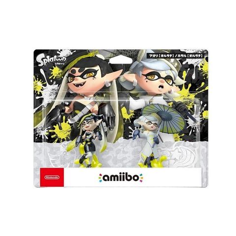 Nintendo 任天堂 Amiibo 小擬&小螢-ALTERNA 斯普拉遁系列