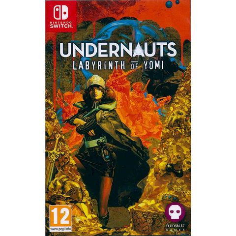 NS SWITCH 黃泉裂華 英文歐版 UNDERNAUTS: LABYRINTH OF YOMI