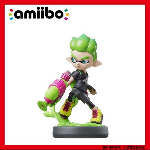 任天堂 NS Amiibo 斯普拉遁系列 墨魚男孩S2 綠髮男孩 漆彈大作戰2