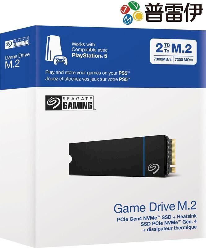 PS5專用希捷GameDrive M.2 SSD 2TB》保固五年- PChome 24h購物