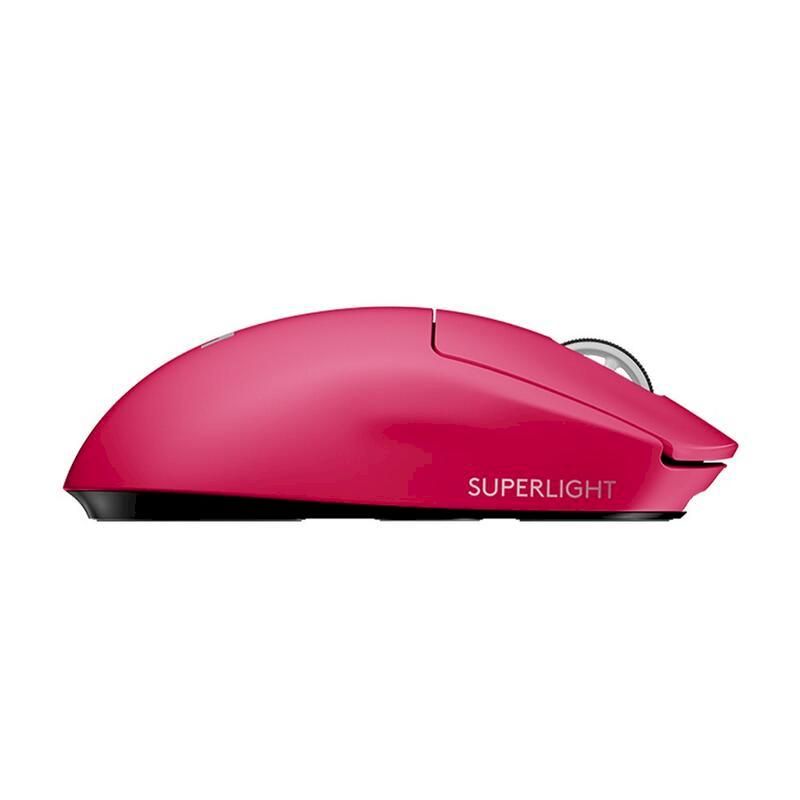 Logitech 羅技G PRO X SUPERLIGHT 魅力桃紅超輕量滑鼠限量款- PChome