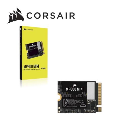 Corsair 海盜船 MP600 MINI 1TB硬碟 公司貨 STEAM ALLY可用 M2 2230 SSD【AS0688】