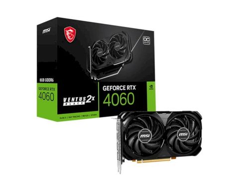 MSI 微星 RTX 4060 VENTUS 2X BLACK 8G OC 顯示卡