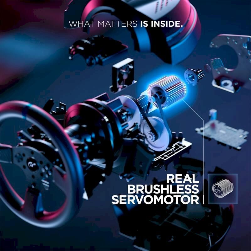 WHA MATTERS IS INSIDE.TREALBRUSHLESSSERVOMOTOR