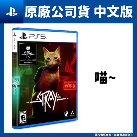 PS5 浪貓 Stray 中文版 流浪貓咪大冒險