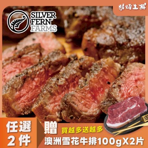 【2片組】紐西蘭銀蕨PS巨無霸沙朗牛-比臉大(450g/1片)