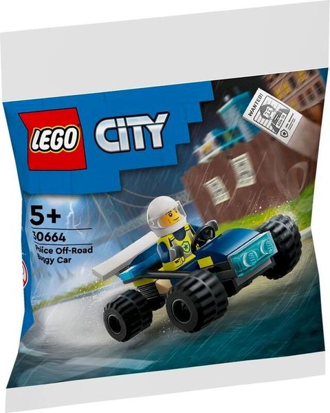 袋裝 LEGO 30664 Police Off-Road Buggy Car
