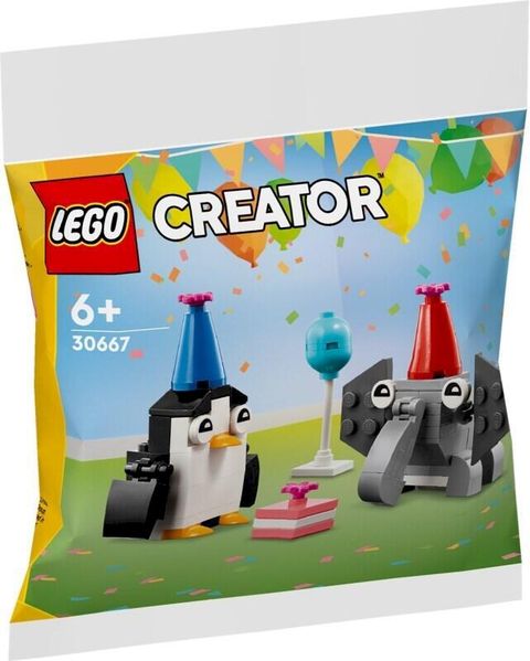 袋裝 LEGO 30667 Animal Birthday Party