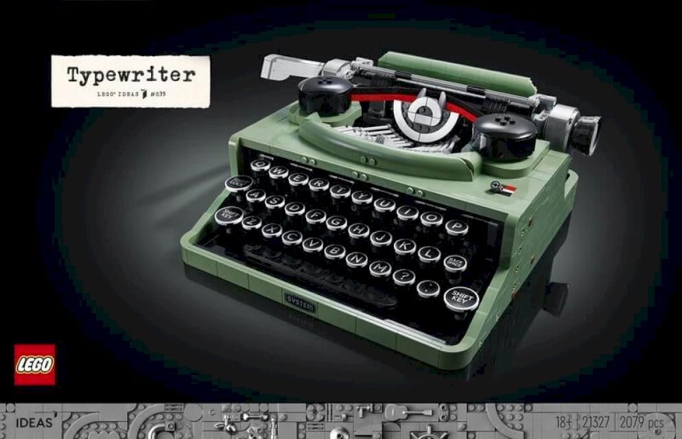  LEGO 21327 打字機 Typewriter