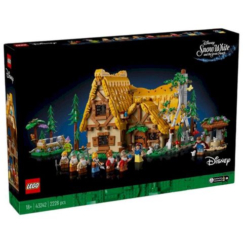 LEGO 43242 Disney-Snow White and the Seven Dwarfs' Cottage