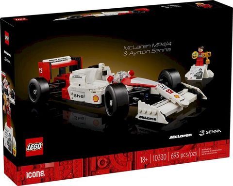 LEGO 10330 Icons-McLaren MP4/4&amp;艾爾頓冼拿